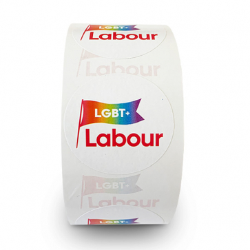 LGBT+ Labour Stickers - 250